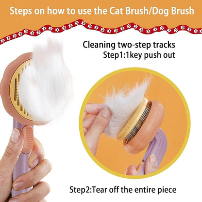 Pumpkin Pet Comb