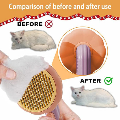 Pumpkin Pet Comb