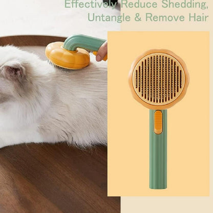 Pumpkin Pet Comb