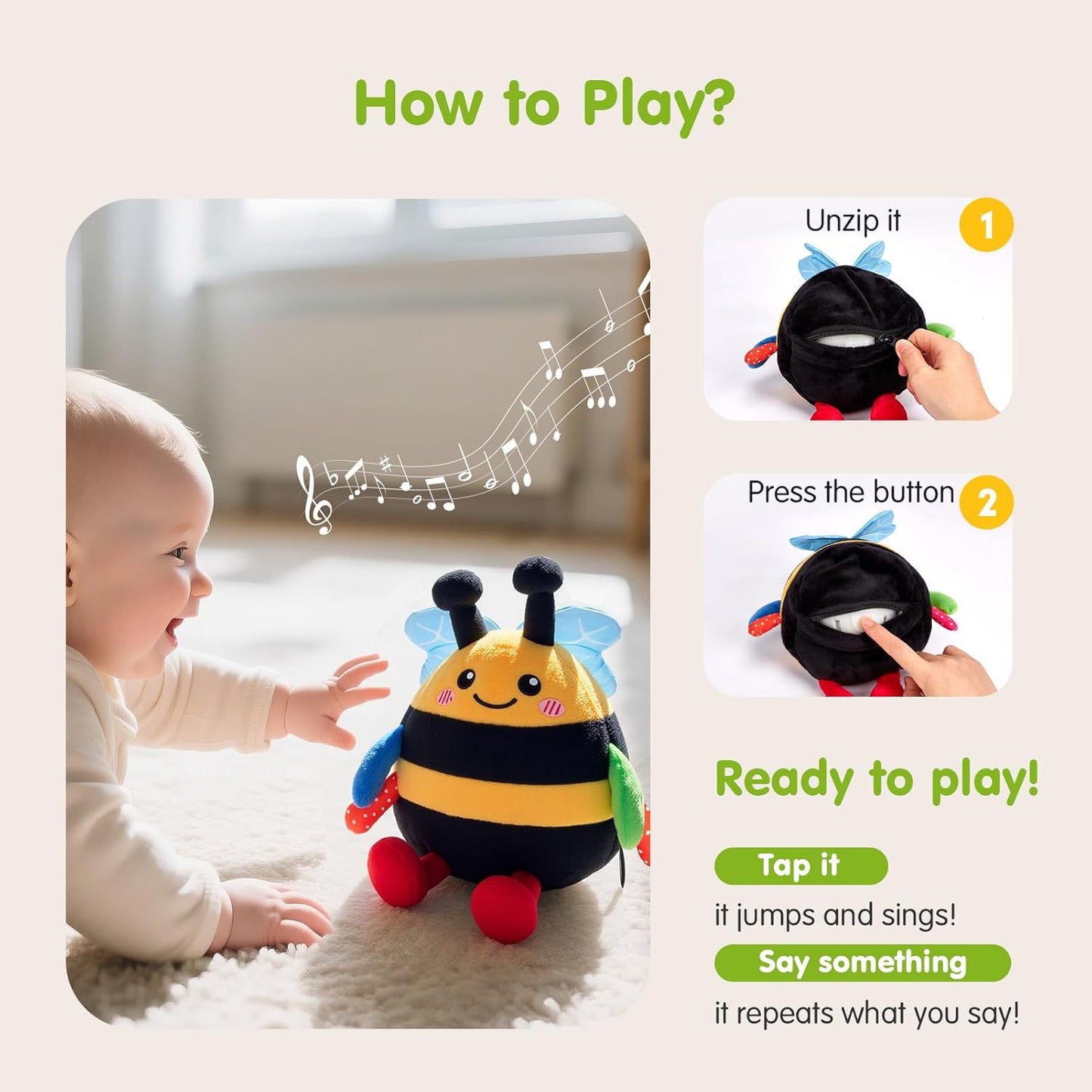Vibrating Bee Toy
